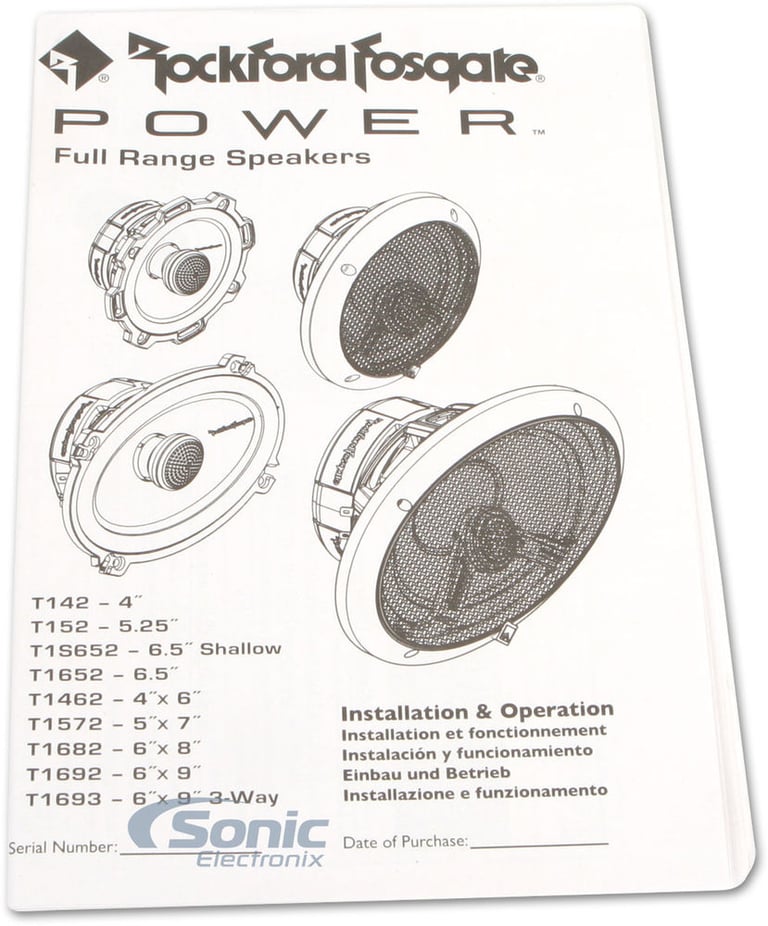 Rockford Fosgate Power T1693 (2-Pairs, 4-Total) Image 7