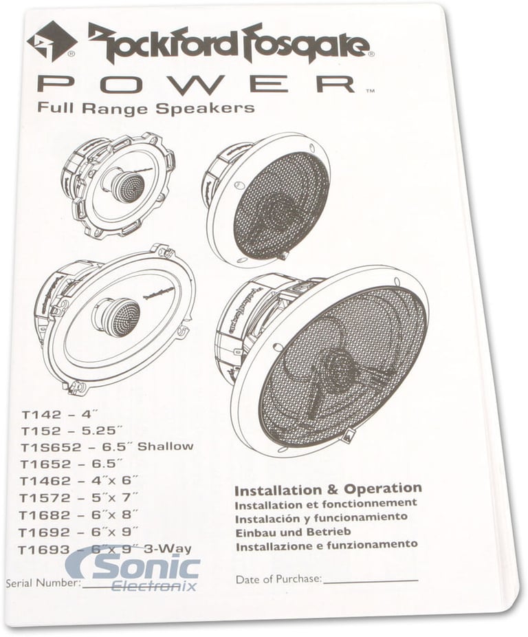 Rockford Fosgate Power T1692 (2-Pairs, 4-Total) Image 8
