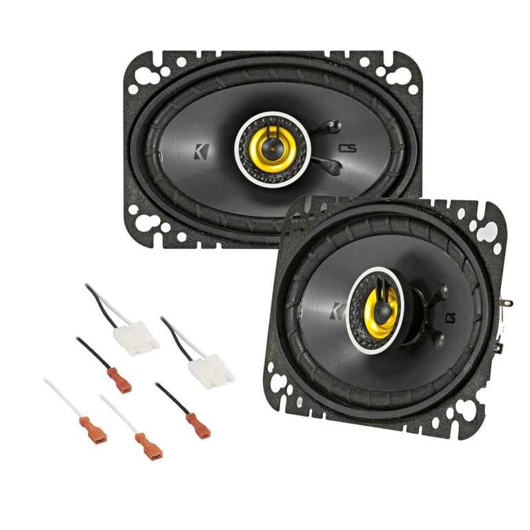 Kicker CS Series Front Factory Speaker Replacement Package Image 1