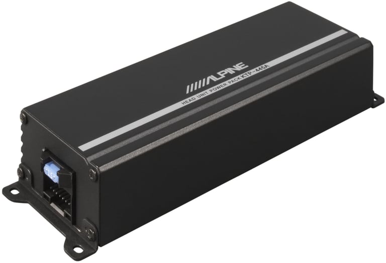 Alpine KTP-445A with NVX 8 Gauge Amp Kit Image 2