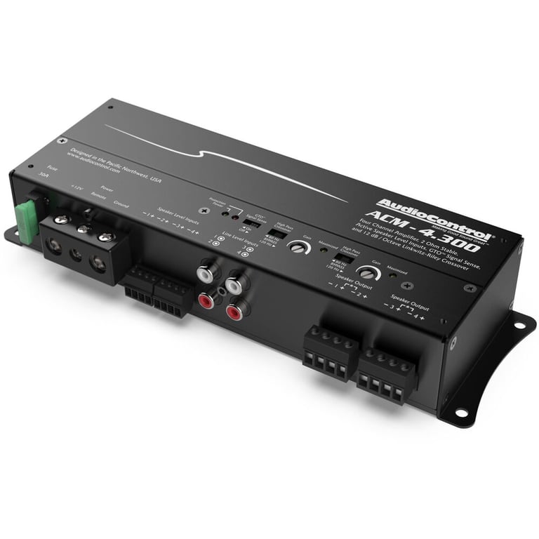 AudioControl ACM-4.300 with NVX 8 Gauge Amp Kit Image 4