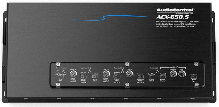 AudioControl ACX-650.5 with NVX 8 Gauge Amp Kit Image 4