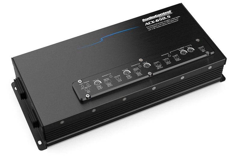 AudioControl ACX-650.5 with NVX 8 Gauge Amp Kit Image 2