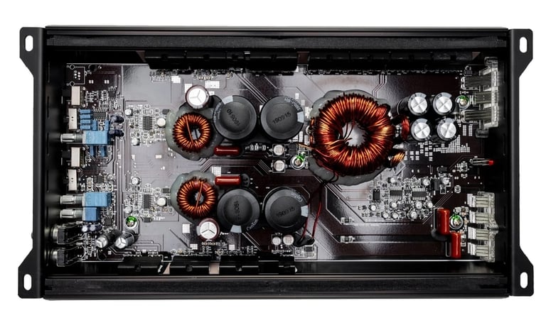 American Bass GODFATHER 1000.2 with NVX 8 Gauge Amp Kit Image 3