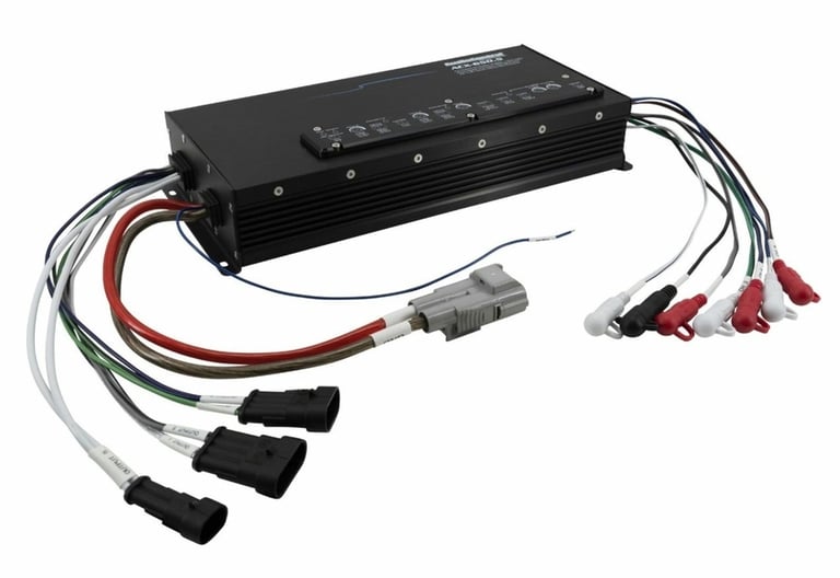 AudioControl ACX-650.5 with NVX 8 Gauge Amp Kit Image 6