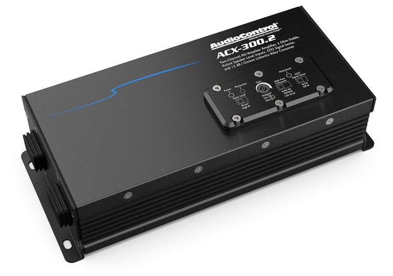 AudioControl ACX-300.2 with NVX 8 Gauge Amp Kit Image 2