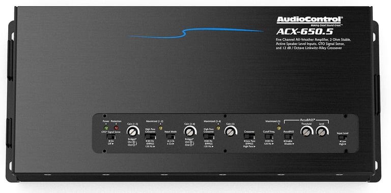 AudioControl ACX-650.5 with NVX 8 Gauge Amp Kit Image 5