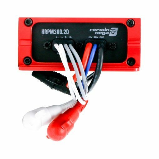 Cerwin Vega HRPM300.2D with NVX 8 Gauge Amp Kit Image 6