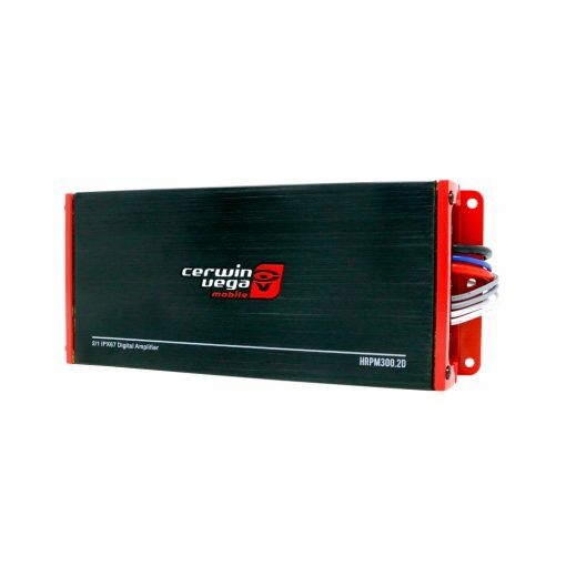 Cerwin Vega HRPM300.2D with NVX 8 Gauge Amp Kit Image 4