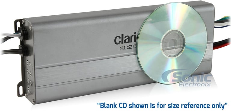 Clarion XC2510 with NVX 8 Gauge Amp Kit Image 3