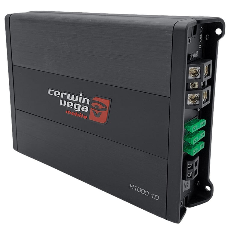 Cerwin-Vega H1000.1D with NVX 4 Gauge Amp Kit Image 4