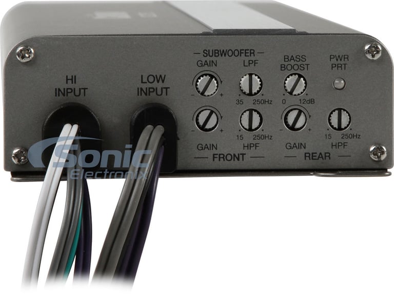 Clarion XC2510 with NVX 8 Gauge Amp Kit Image 5