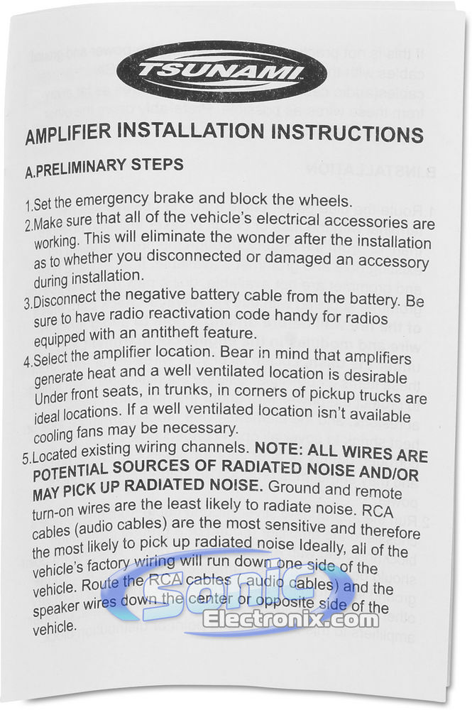 Tsunami AMP1040D Open Box Image 14