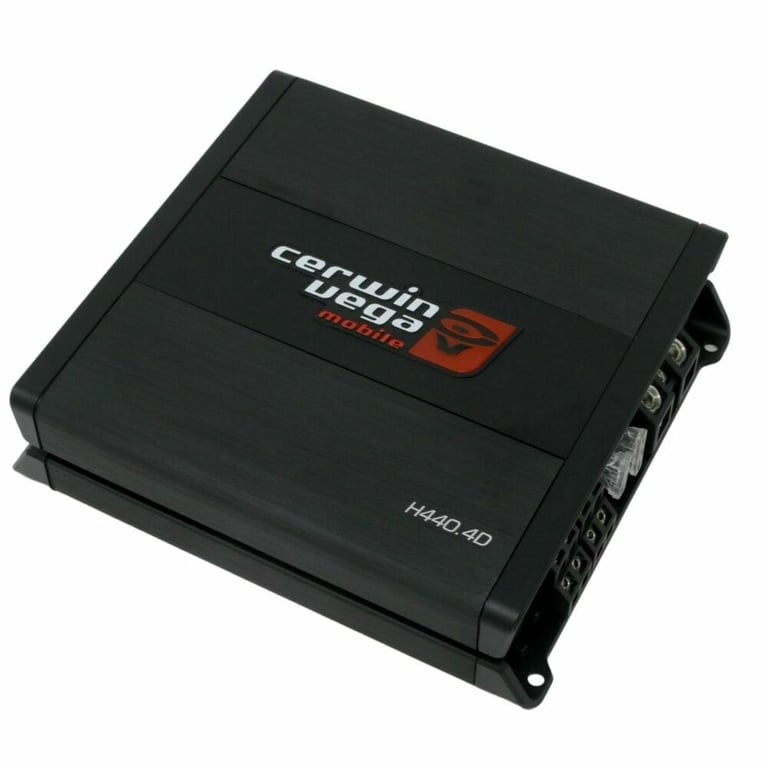 Cerwin-Vega H440.4D with NVX 4 Gauge Amp Kit Image 4