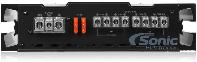 DC Audio 90.4 with NVX 4 Gauge Amp Kit Image 5