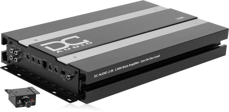 DC Audio 2.0k with NVX 1/0 Gauge Amp Kit Image 2
