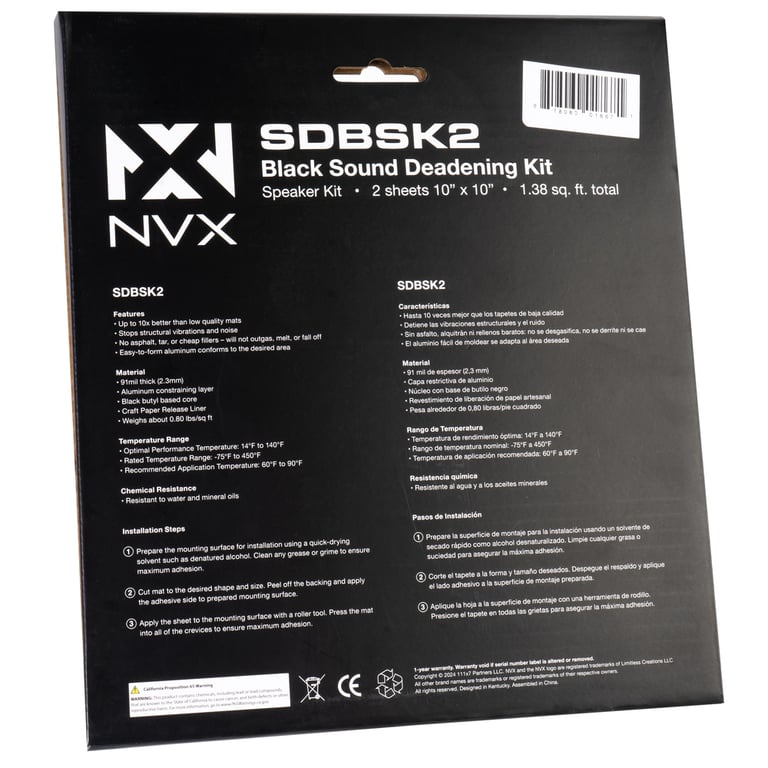 NVX SDBSK2 Premium Stealth Black (Like New (Open Box)) Image 9