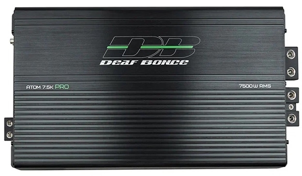 Deaf Bonce Apocalypse Atom 7.5K Pro with NVX 1/0 Gauge Amp Kit Image 2