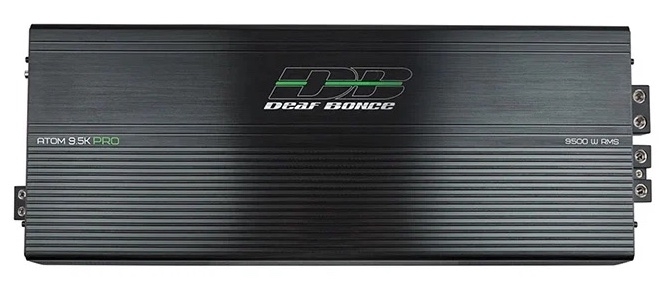 Deaf Bonce Apocalypse Atom 9.5K Pro with NVX 1/0 Gauge Amp Kit Image 2