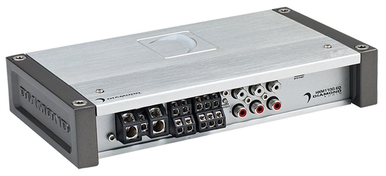 Diamond Audio HXM1100.6D with NVX 4 Gauge Amp Kit Image 2