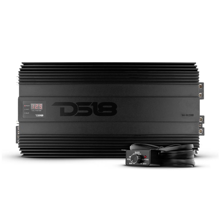 DS18 H-KO8 with NVX 1/0 Gauge Amp Kit Image 2