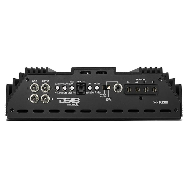 DS18 H-KO5 with NVX 1/0 Gauge Amp Kit Image 3