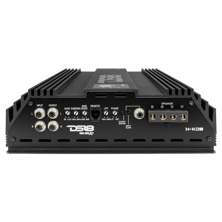 DS18 H-KO8 with NVX 1/0 Gauge Amp Kit Image 4