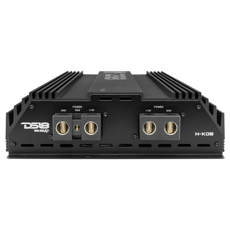 DS18 H-KO8 with NVX 1/0 Gauge Amp Kit Image 5