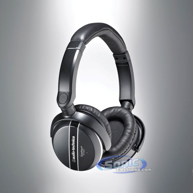 Audio Technica ATH-ANC27 QuietPoint Active Noise Cancelling Headphones Image 1
