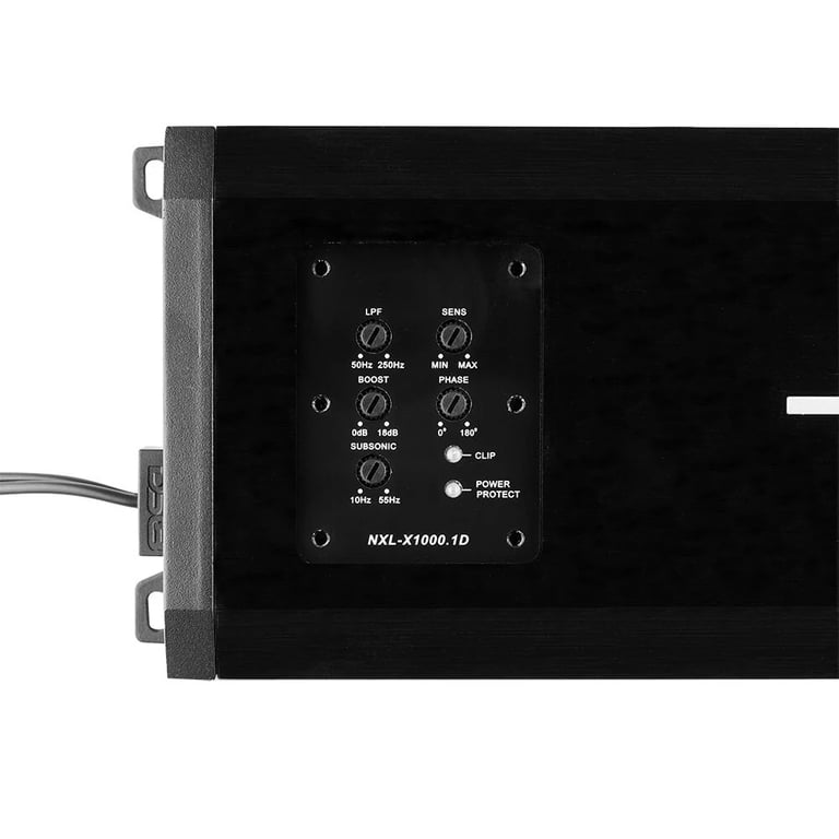 DS18 NXL-X1000.1D (Hydro) with NVX 4 Gauge Amp Kit Image 3