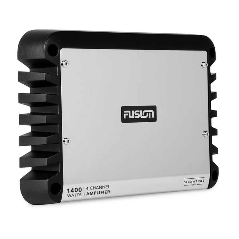 Fusion SG-DA41400 with NVX 4 Gauge Amp Kit Image 3