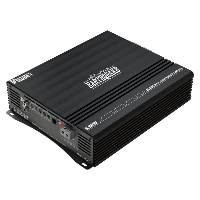 Earthquake Sound PHS5000.1 with NVX 1/0 Gauge Amp Kit Image 5