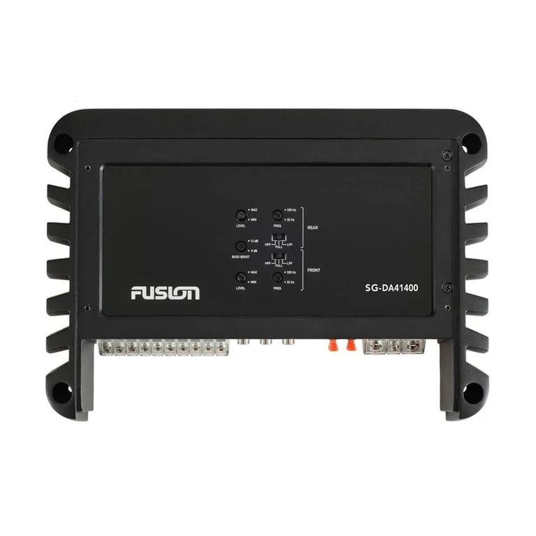 Fusion SG-DA41400 with NVX 4 Gauge Amp Kit Image 6