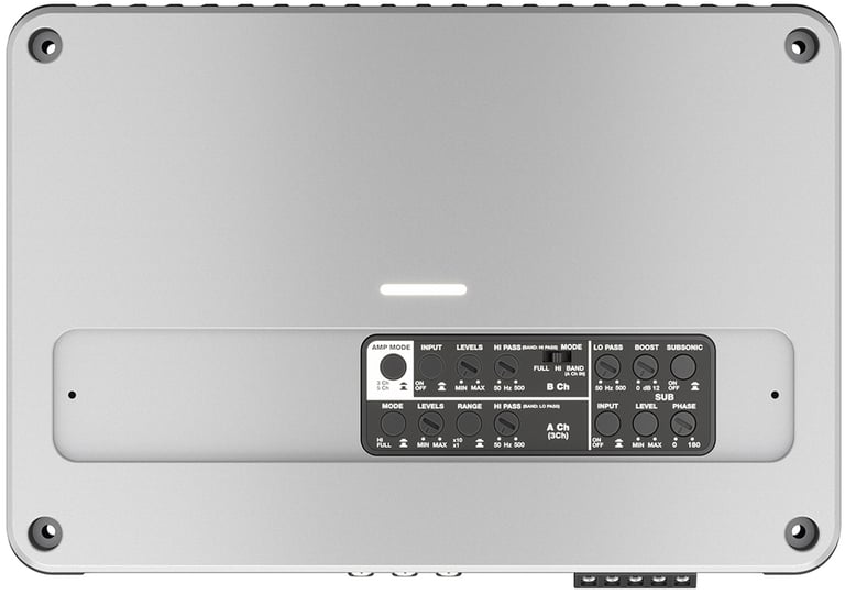 Hertz Venezia V5 Compact with NVX 1/0 Gauge Amp Kit Image 3