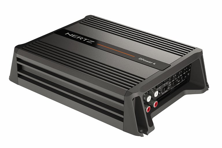 Hertz DPower 4 with NVX 8 Gauge Amp Kit Image 2