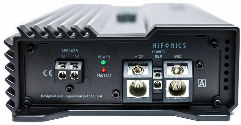 Hifonics A3000.1D with NVX 8 Gauge Amp Kit Image 5