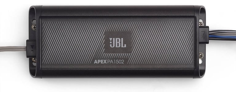 JBL Apex PA1502 with NVX 8 Gauge Amp Kit Image 2