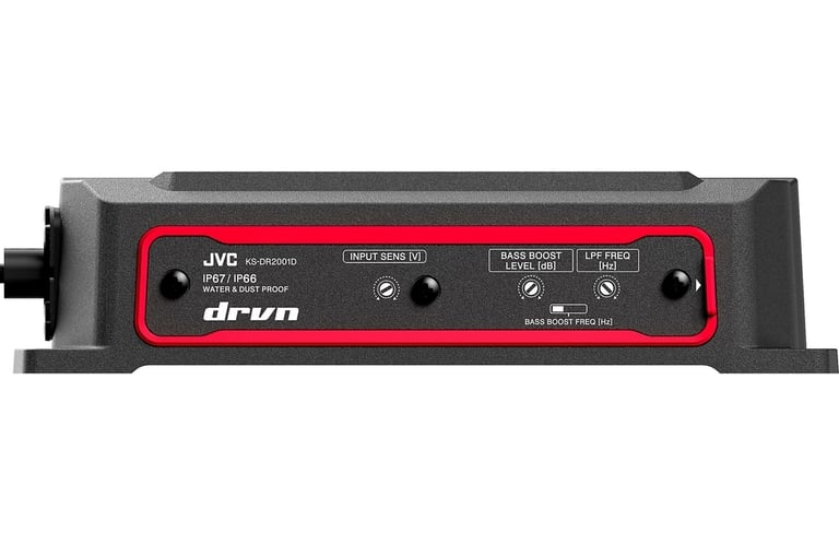 JVC KS-DR2001D with NVX 8 Gauge Amp Kit Image 5