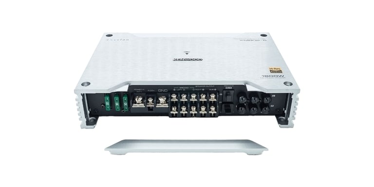 Kenwood eXcelon XM802-5 with NVX 4 Gauge Amp Kit Image 5