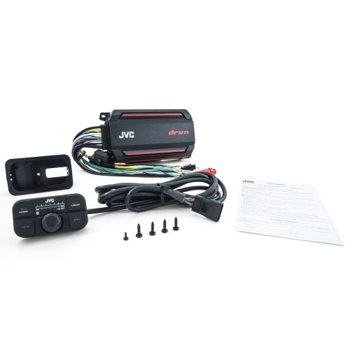 JVC KS-DR2104DBT with NVX 8 Gauge Amp Kit Image 11