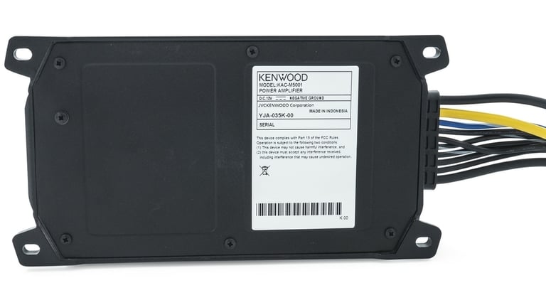 Kenwood KAC-M5001 with NVX 8 Gauge Amp Kit Image 7