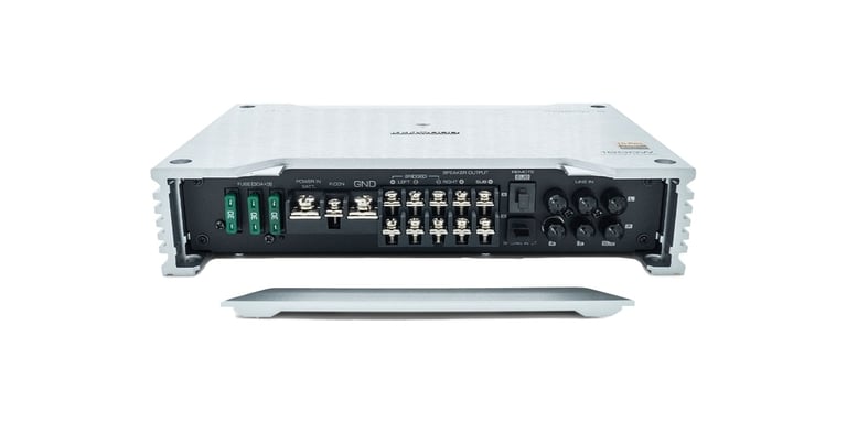 Kenwood eXcelon XM802-5 with NVX 4 Gauge Amp Kit Image 6