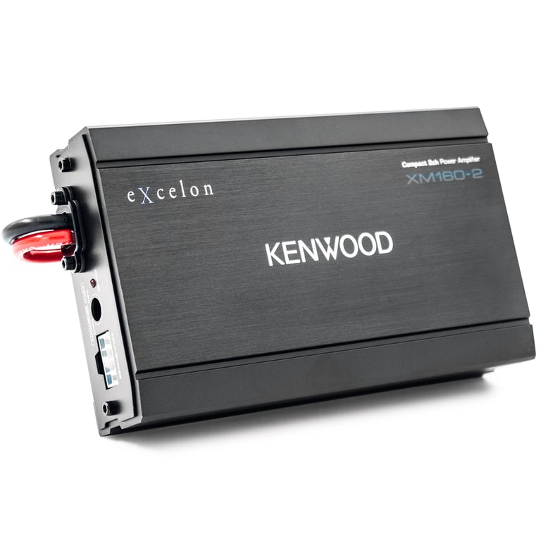Kenwood eXcelon XM160-2 with NVX 8 Gauge Amp Kit Image 2