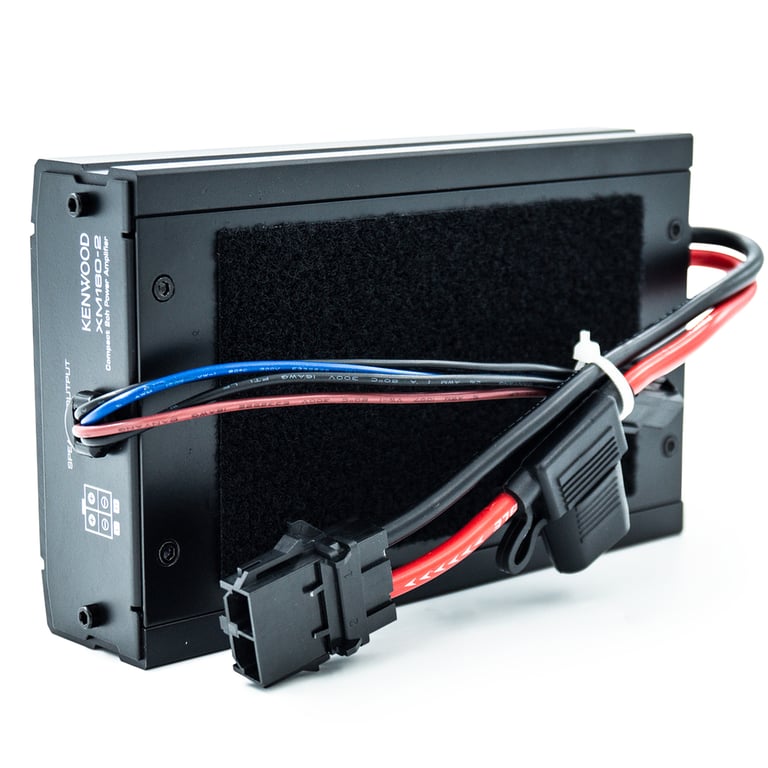 Kenwood eXcelon XM160-2 with NVX 8 Gauge Amp Kit Image 6