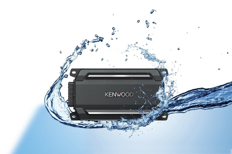 Kenwood KAC-M5001 with NVX 8 Gauge Amp Kit Image 3