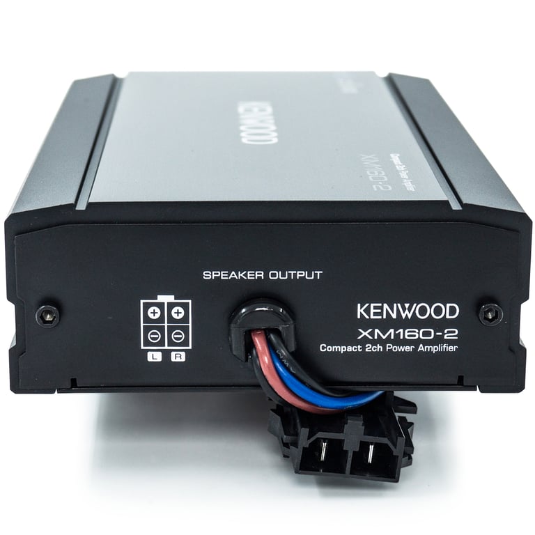 Kenwood eXcelon XM160-2 with NVX 8 Gauge Amp Kit Image 5