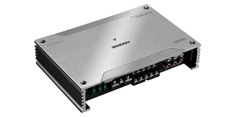 Kenwood eXcelon XM802-5 with NVX 4 Gauge Amp Kit Image 2