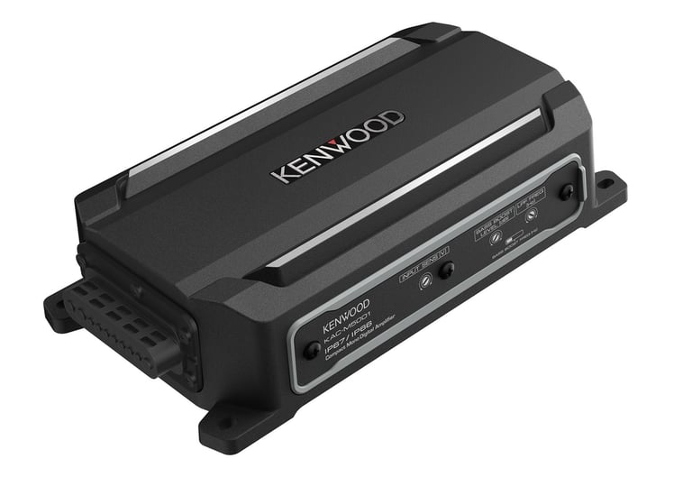 Kenwood KAC-M5001 with NVX 8 Gauge Amp Kit Image 2
