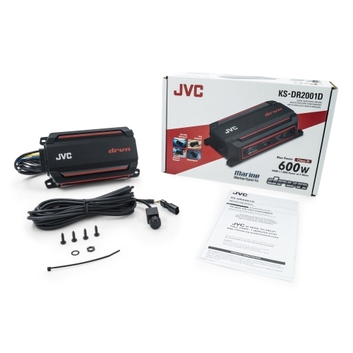 JVC KS-DR2001D with NVX 8 Gauge Amp Kit Image 8