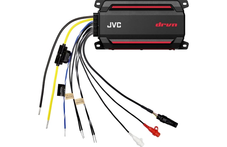JVC KS-DR2001D with NVX 8 Gauge Amp Kit Image 7